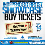 INDEPENDENT ARTIST SHOWCASE: BUY TICKETS